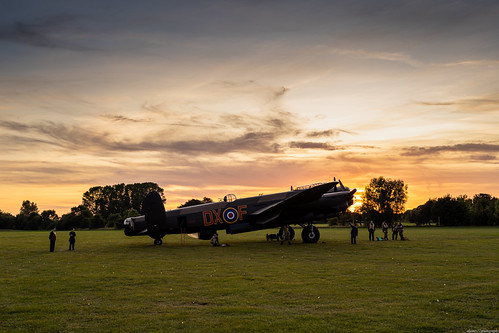 Sunset by aljones27, Just Jane 14th Sept 2019-10lancaster justjane eastkirkby timelineevents airplane historic historical
