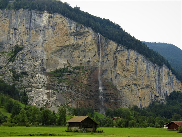 A Visit to the Famous Staubbach Fall in Lauterbrunnen