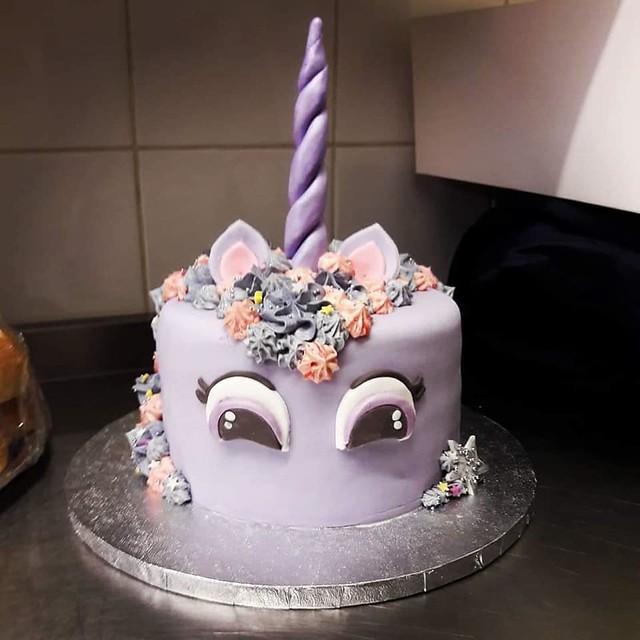 Little Pony Unicorn Cake by Ginger Honey Cake Design