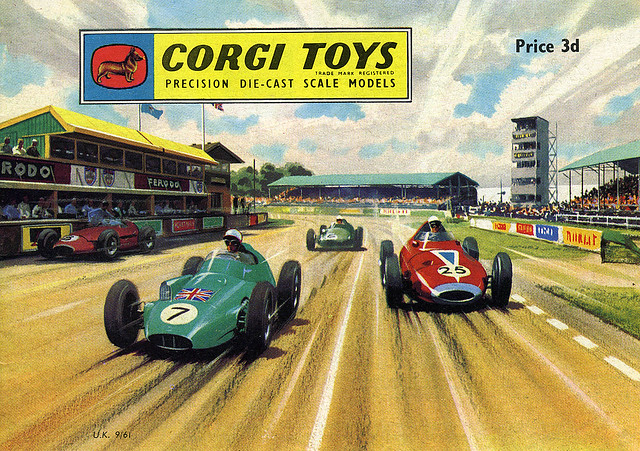 Corgi Toys 1961 Catalogue cover