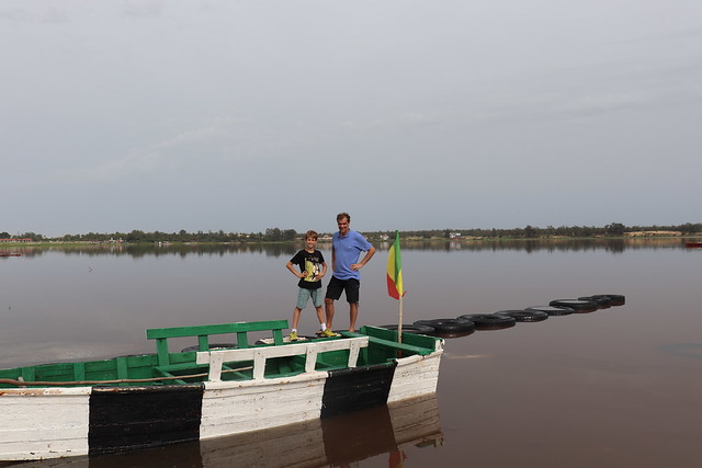 Visitar el Lago Rosa de Senegal