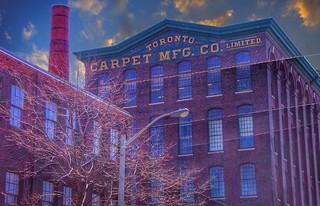 Toronto Carpet Factory 10 years Ago ~ Toronto Ontario Canada