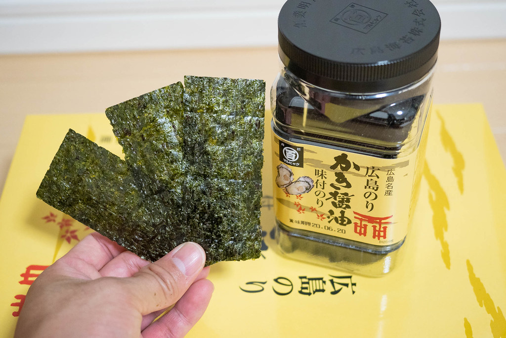 マルヒャクの「かき醤油味付のり」が広島土産にも毎日の食卓にもおススメだぞ！ | むねさだブログ