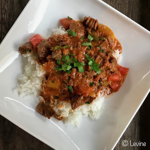 Goulash uit de pressure cooker