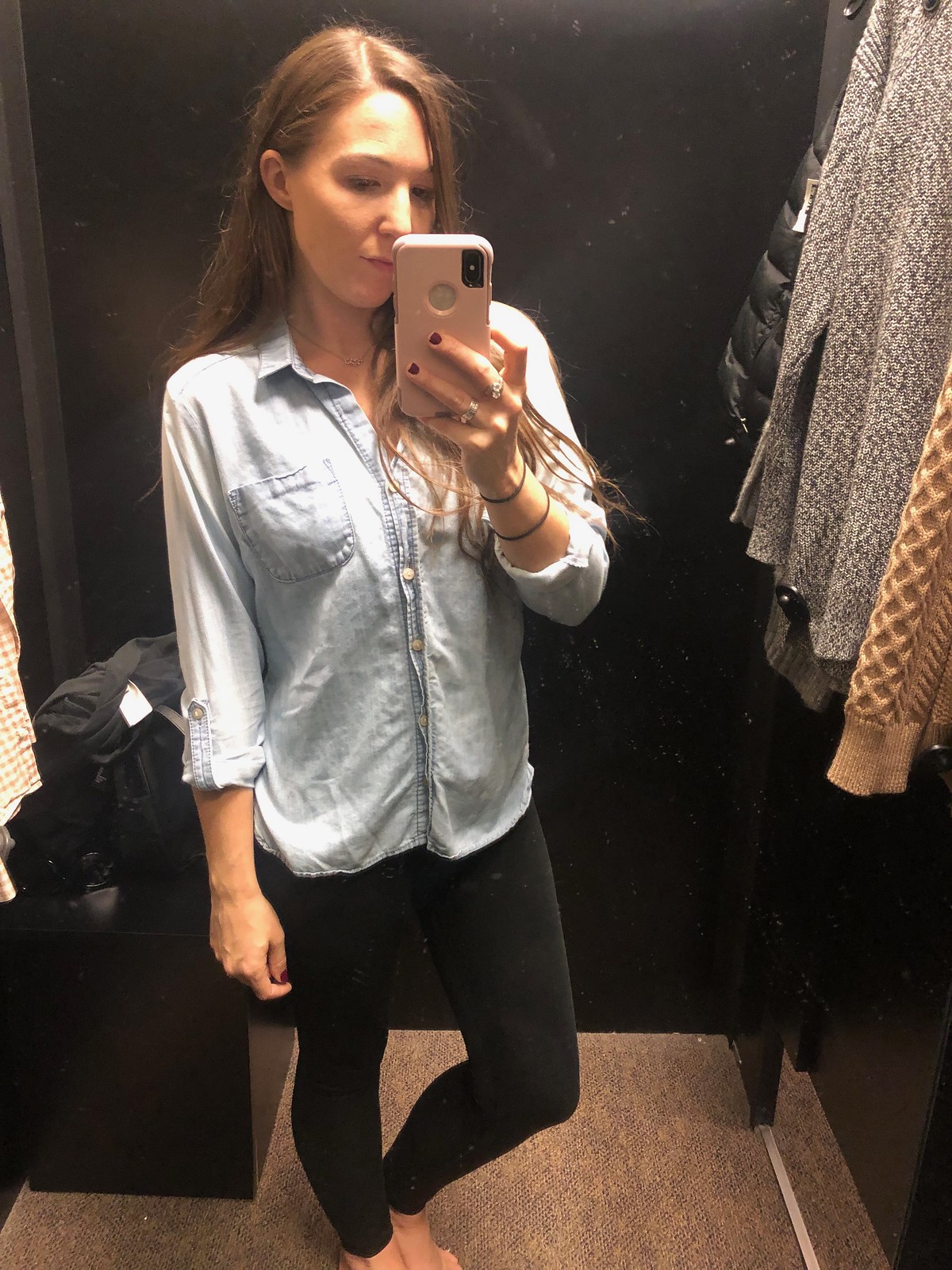 Apt 9 Chambray top