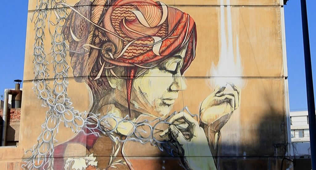 Street art in Thessaloniki | Mooistestedentrips.nl
