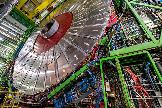 CMS Detector in the LHC tunnel - CERN