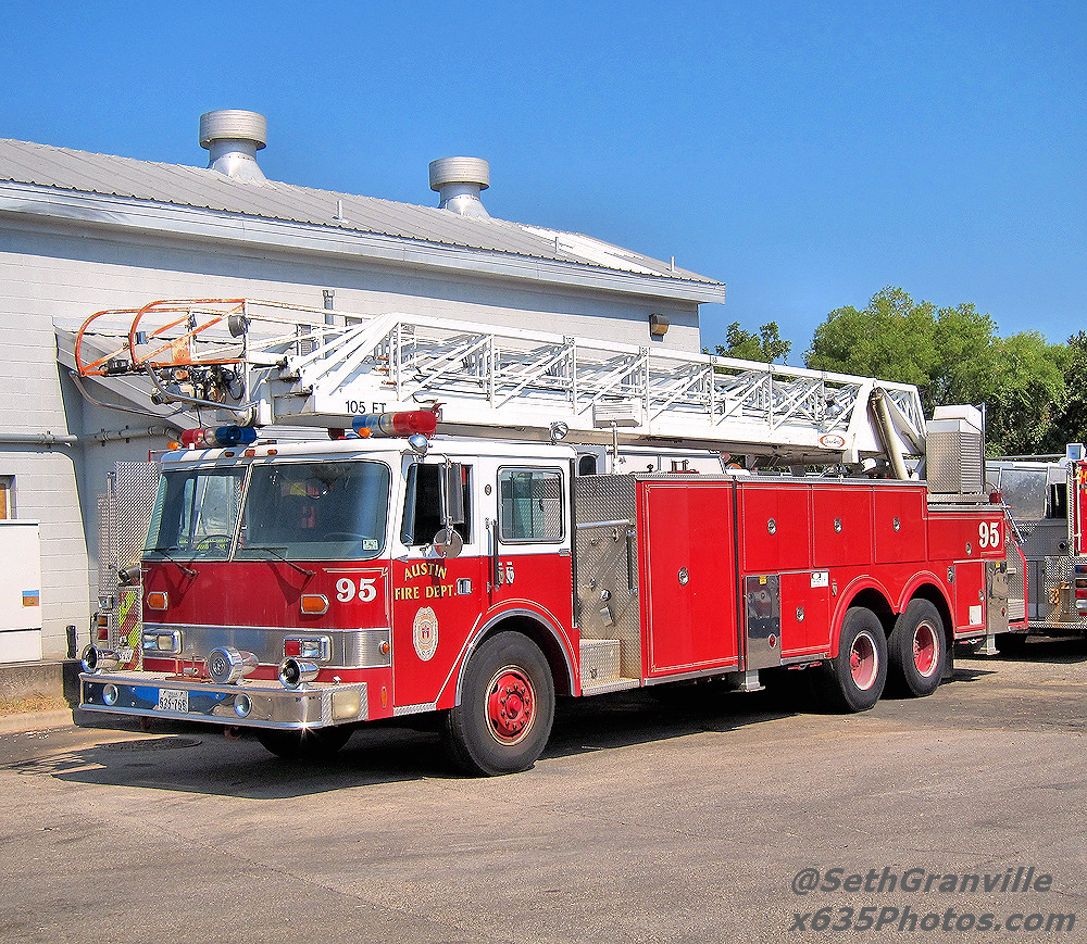 Austin Fire Department Spare Ladder 95