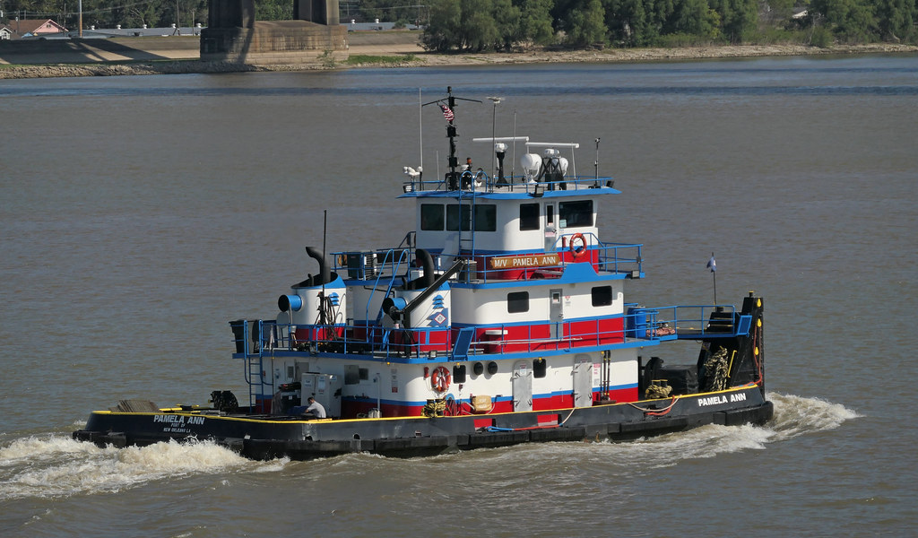 Pamela Ann. Pushboat. New Orleans.
