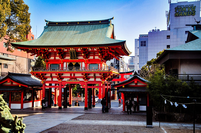 Ikuta Shrine, Kobe, Japan 生田神社、神戸