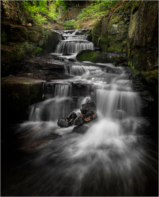 Lumsdale falls