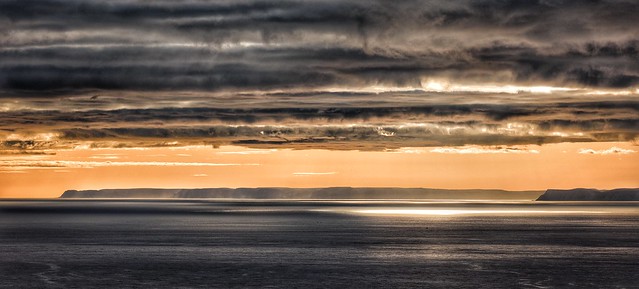 Morning light at North Cape