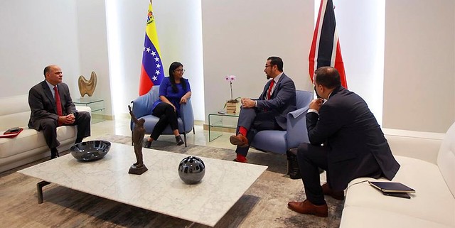 Venezuela y Trinidad y Tobago revisaron relaciones bilaterales de amistad y cooperación