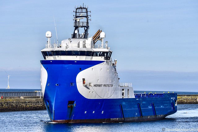 Hermit Protector - Aberdeen Harbour Scotland - 19th September 2019