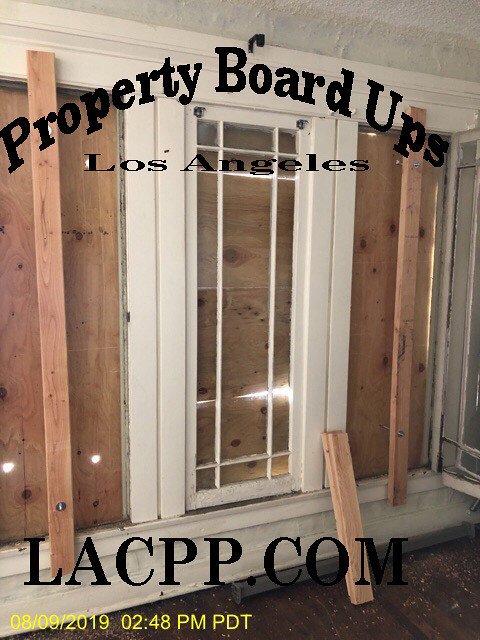2X4 and plywood boarding los angeles ca