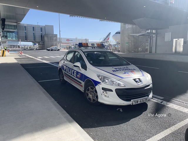 Peugeot 308 - PAF - Police nationale aéroport d’Orly