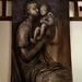 Mother and Child Holding Apple tapestry