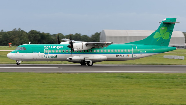 Aer Lingus Regional EI-FAV ATR 72-600 EGCC 31.08.2019