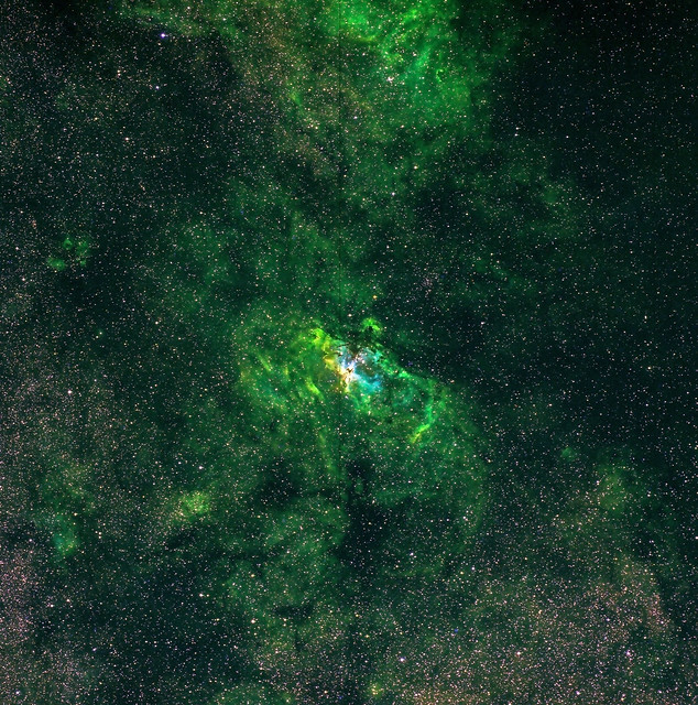 Messier 16 / NGC 6611 The Eagle Nebula (Faulkes Telescope Data)