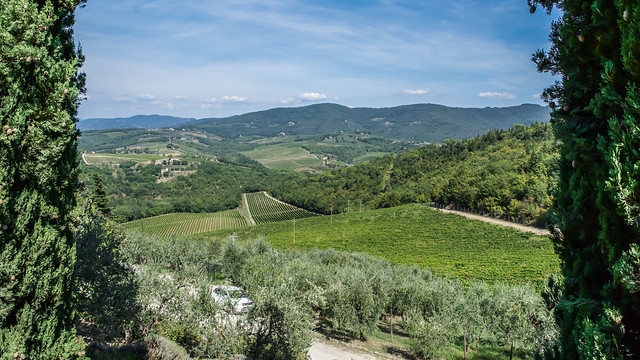 Castello di Verazzano- Tuscany - Italy - Landscape View