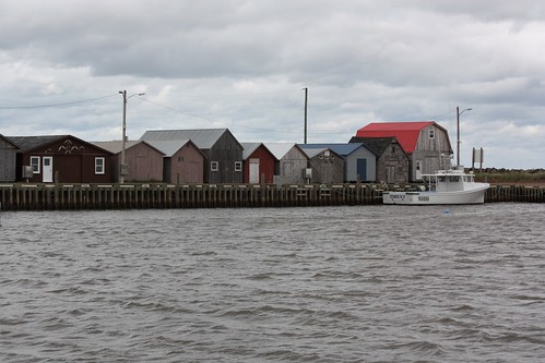 gaspereaux pei canada wharf harbour boat buildings