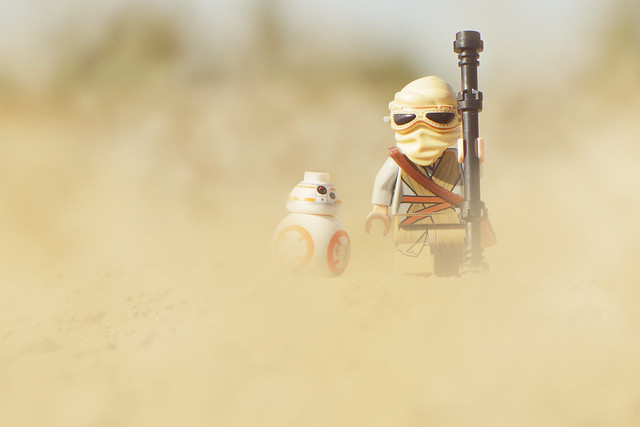 LEGO Rey and BB-8