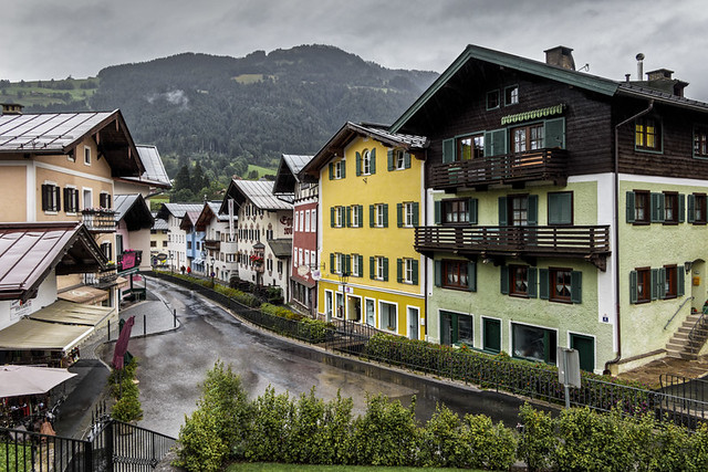 Jour de pluie à Kitzbühel