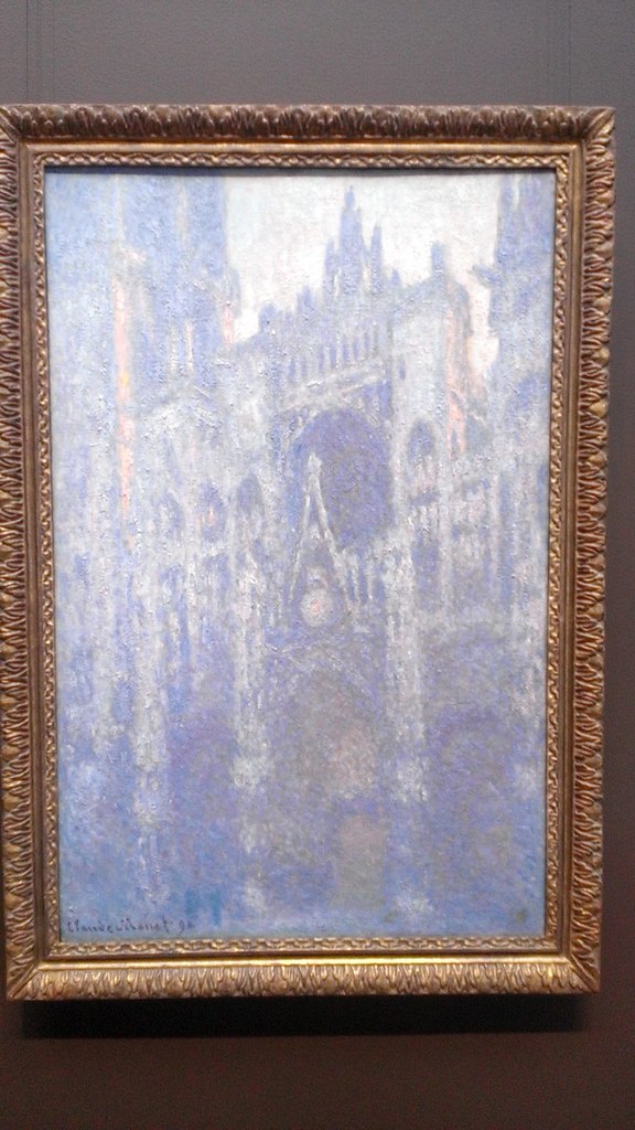 Claude Monet. The Portal of Rouen Cathedral in Morning Light, The Getty Center, 5/14/2013