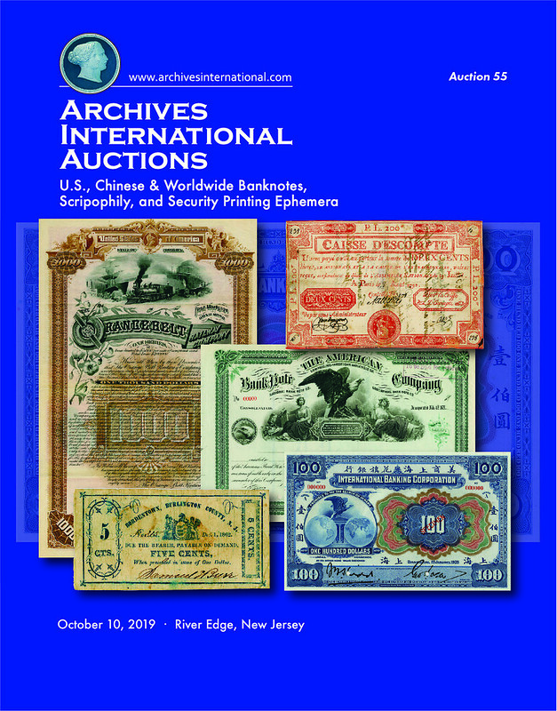 Archives International Sale 55 cover front