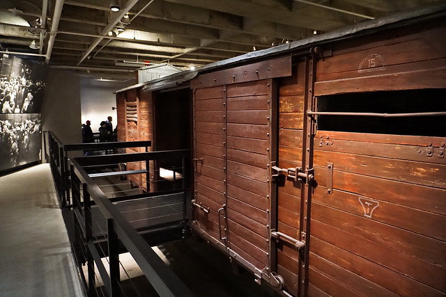 Holocaust Museum - Washington DC - railroad car