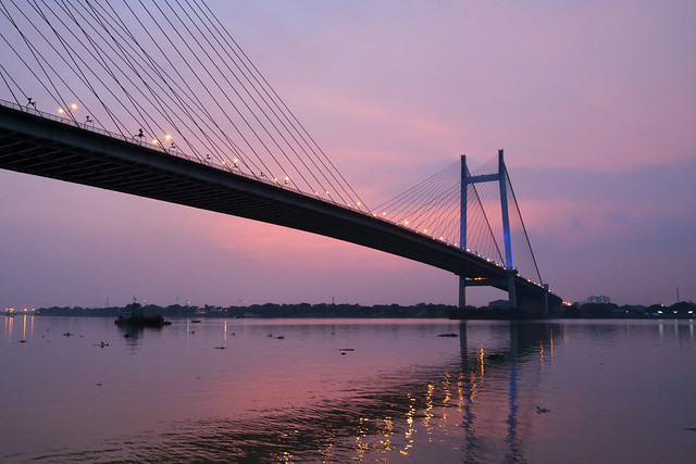 Kolkata sunset.