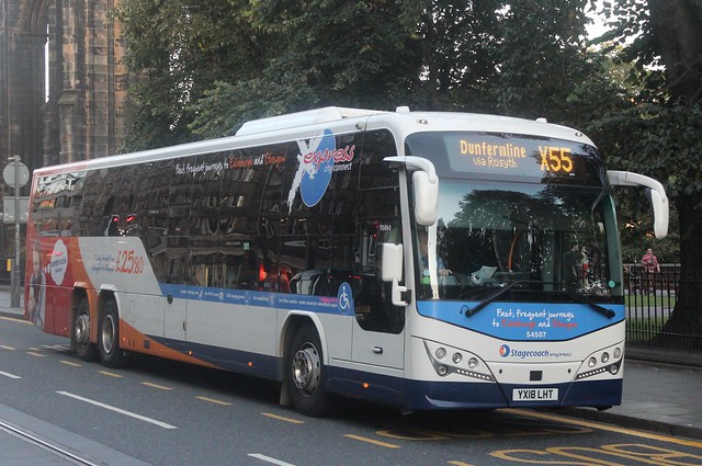 54507 YX18 LHT Stagecoach In Fife