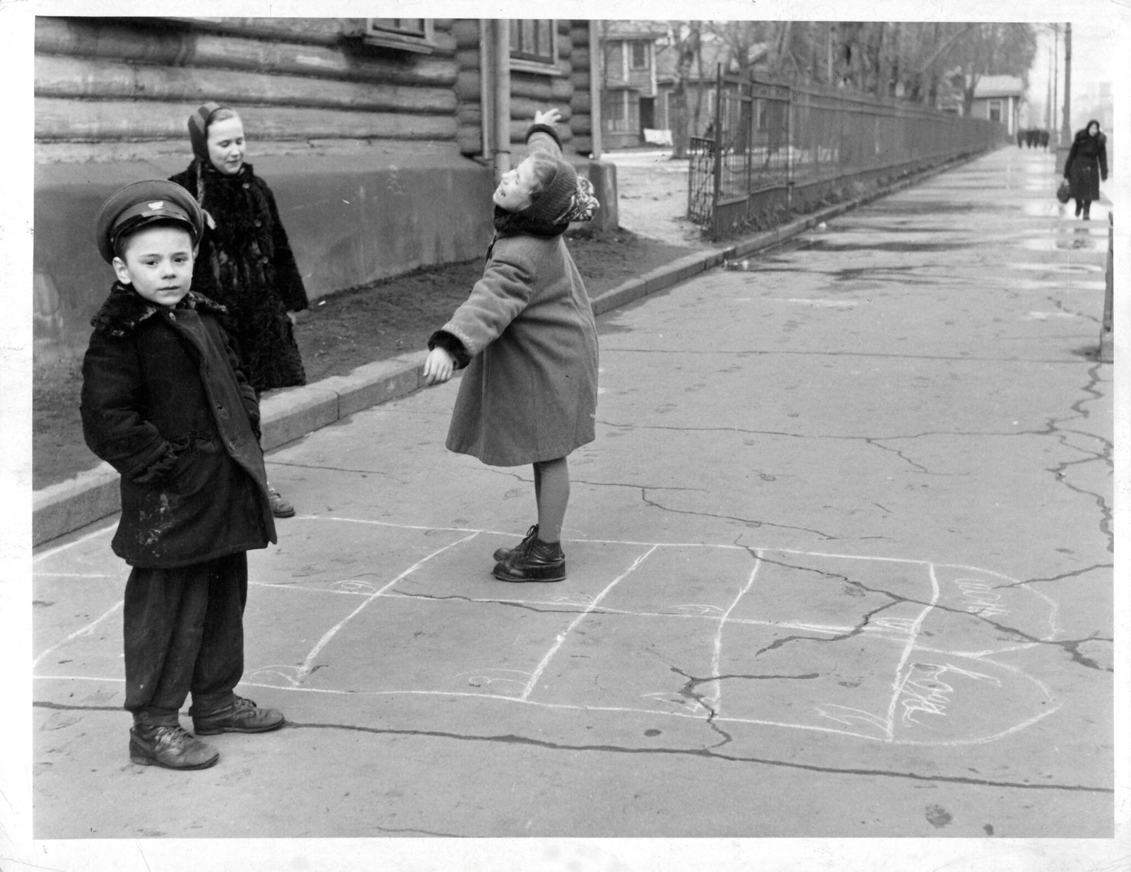 1957. Москва. Игра в классики