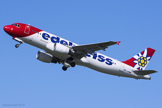 Edelweiss Air, Airbus A320-214, HB-JJN.