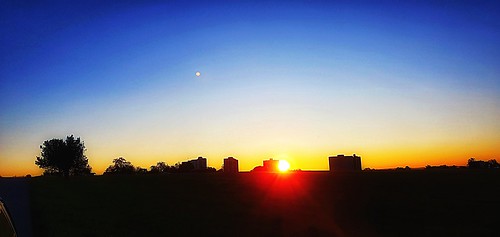 s10 skyline tübingen nordstadttübingen sunrise sunrisesilhouette