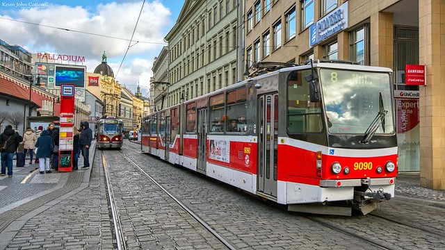 Tram 9090 `Náměstí Republiky
