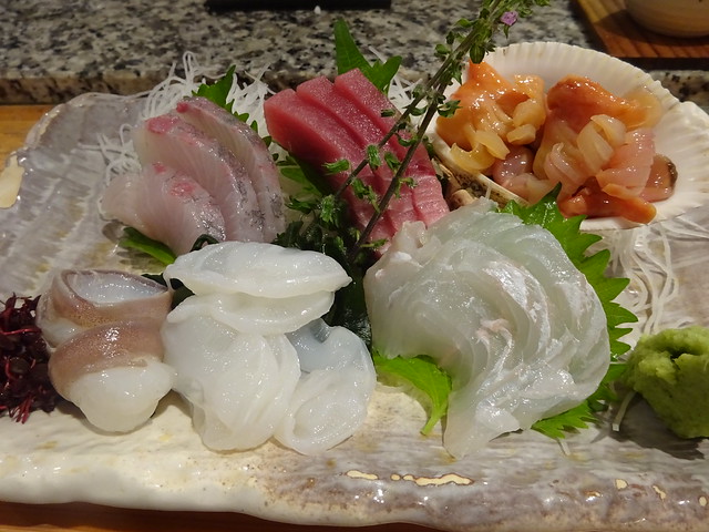 Cheff's sashimi @Izakaya Gohei, Tokyo