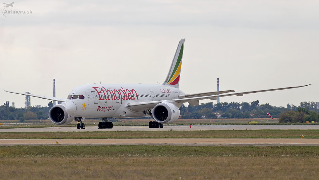 ET-AOQ Ethiopian Airlines Boeing 787-8 Dreamliner