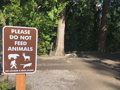 Trail marker. From 5 Surprising Reasons to Visit Washington’s Snoqualmie Falls