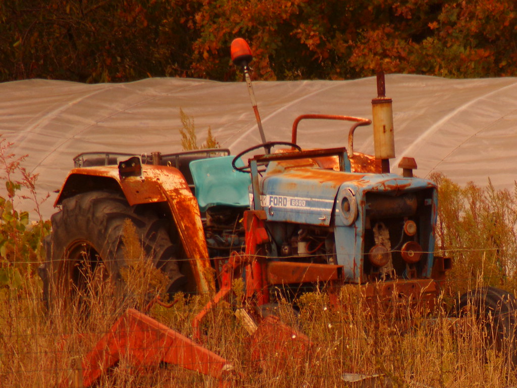 Vieux tracteur