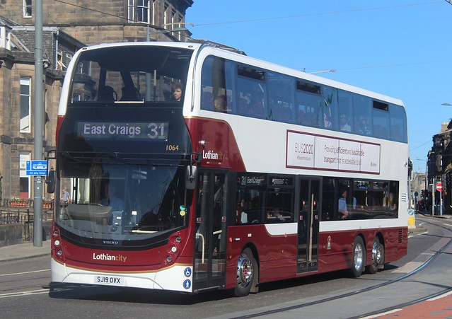 1064 SJ19 OVX Lothian Buses