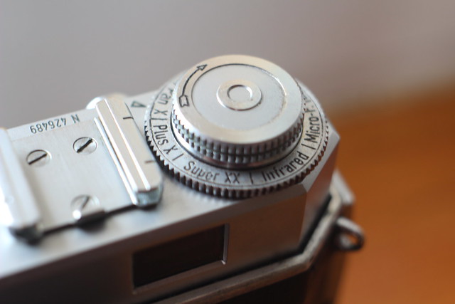 Kodak Retina IIa Type 016 (Netherlands) - Film Indicator Dial Restored