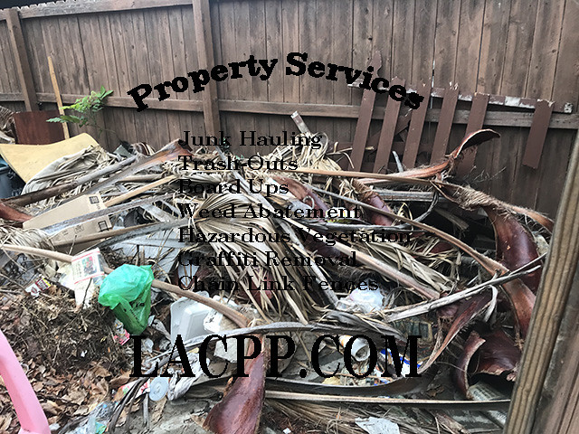 pasadena foreclosure clean out jobs