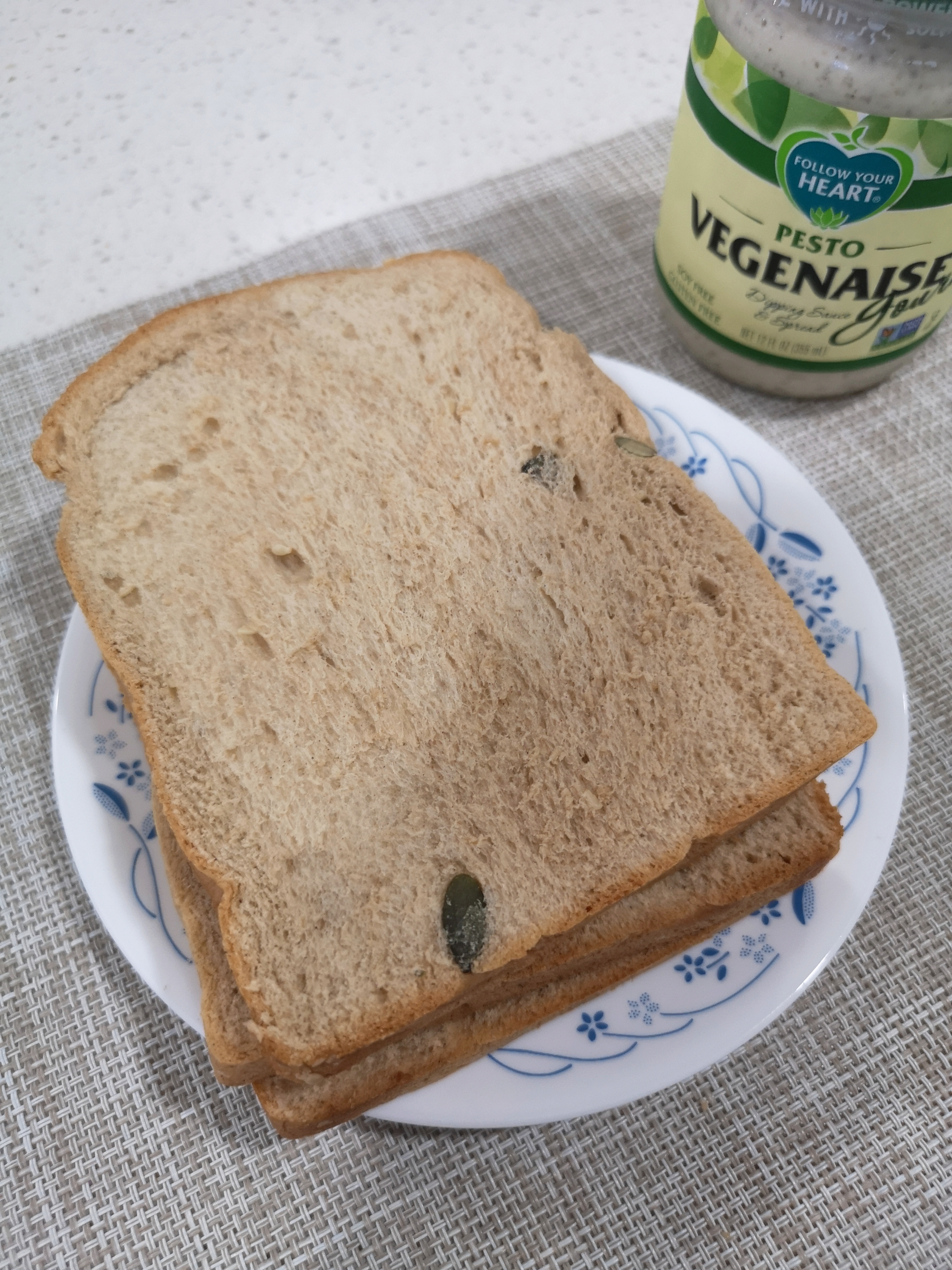Multigrain Sourdough Loaf (PhP 115) with Vegenaise egg-free mayonnaise