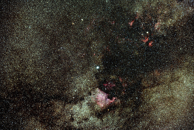Cygnus Deneb + North America Nebula