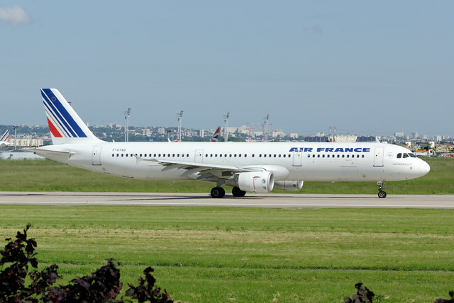 Airbus A321-212, Air France, F-GTAQ