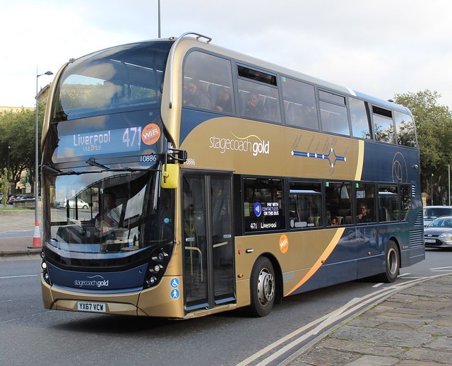 10886 YX67 VCW Stagecoach Gold