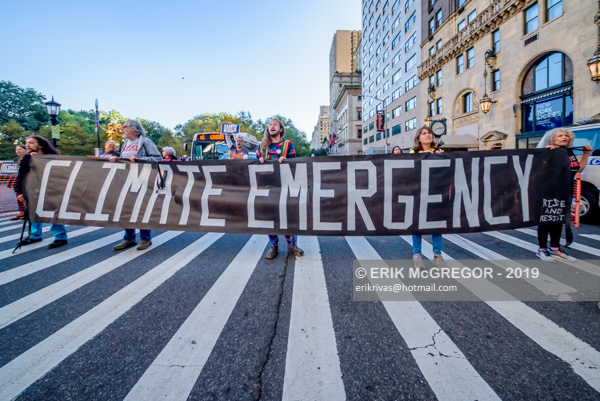 30 arrests at Climate Emergency Protest Demanding No More Business As Usual