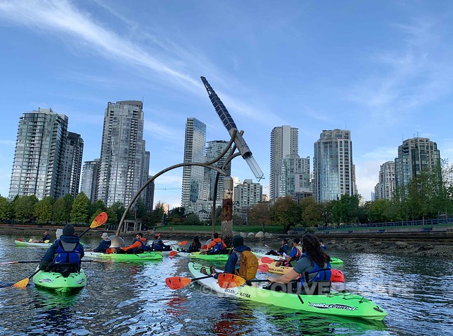 On False Creek with Vancouver Water Adventures
