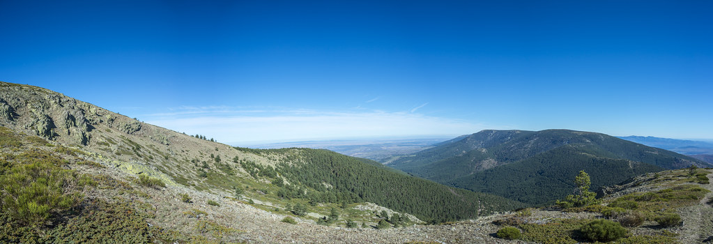Lugares para hacer parapente en Madrid - Panorámica Sierra de Guadarrama